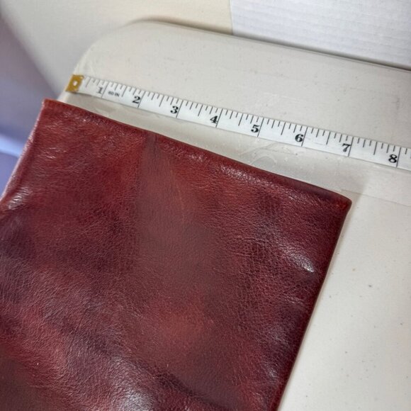 Vintage Redwood Leather Made in Italy Western Boho Tall Boots Size 40 1/2 - Picture 9 of 16